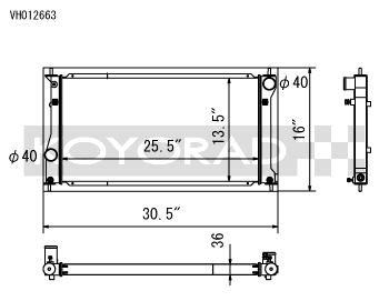 drawing for part number VH012663